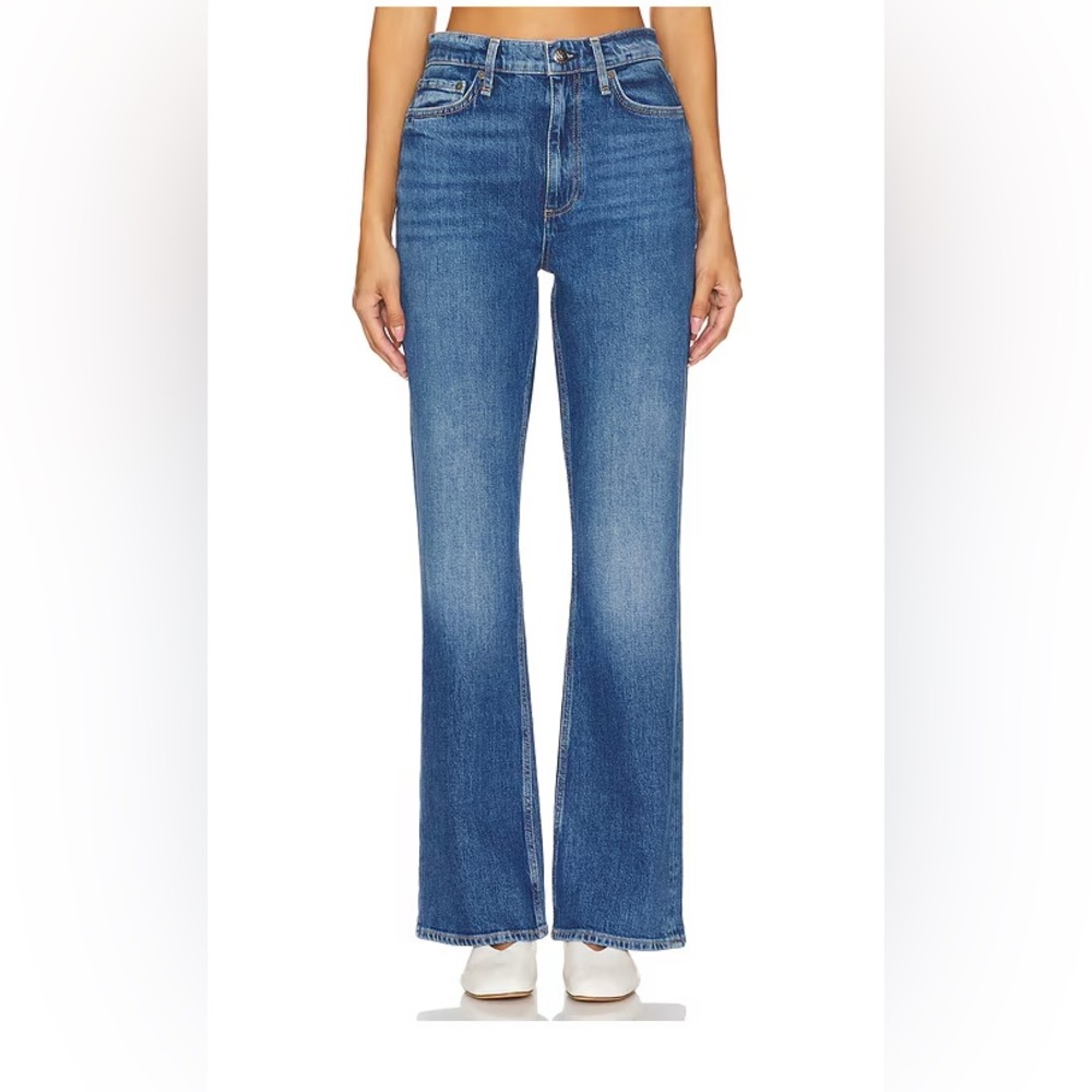 Rag & Bone Peyton Bootcut Jeans Women’s 30 Allie Wash High Rise Modern Style